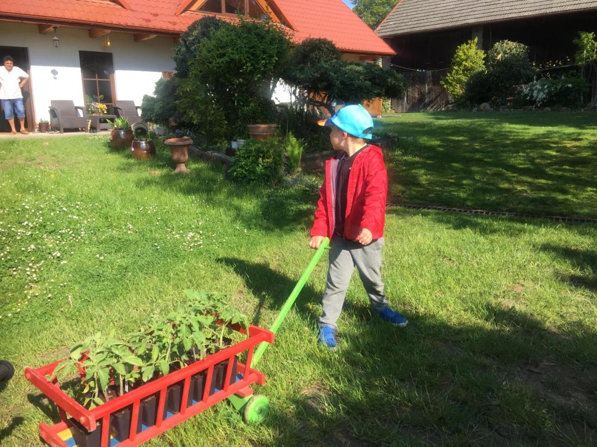 Villa Dom Pod Orzechem Lapczyca Esterno foto